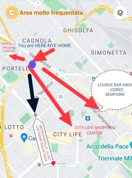 Nye Apart Milan-Fiera City Life-De Montel Terme-San Siro-Ippodromo-Allianz Cloud-Cozy Flat With Big Terrace Barbecue